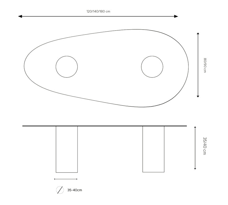 Grace coffee table